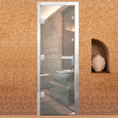 Дверь Престиж 60G Прозрачная 1900*700 R, без порога Дверь Престиж 60G Прозрачная 1900*700 R, без порога