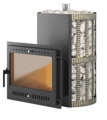 Фото Печь ВЕЗУВИЙ Скиф Парогенератор Ковка Панорама "М" в магазине Woodson Фото Печь ВЕЗУВИЙ Скиф Парогенератор Ковка Панорама "М" в магазине Woodson