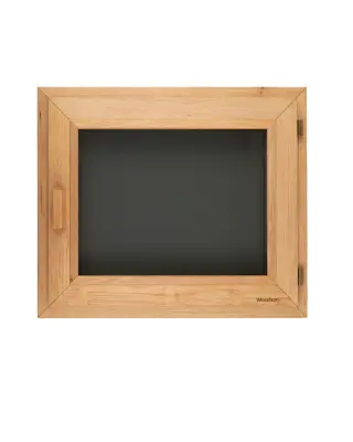 Окно Woodson  PRO 60*50, стекло GREY ольха, левое Окно Woodson  PRO 60*50, стекло GREY ольха, левое
