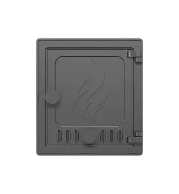 Дверка АСТОН печная ДТ-4 (Антрацит)