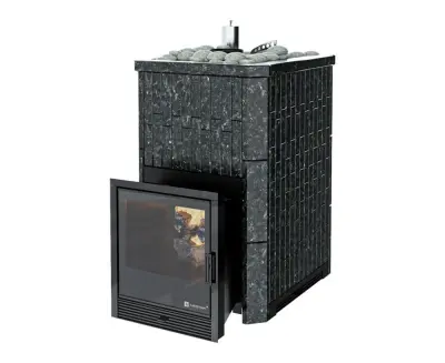 Фото Печь Изистим Южная 16 - Камень Пироксенит в магазине Woodson Фото Печь Изистим Южная 16 - Камень Пироксенит в магазине Woodson