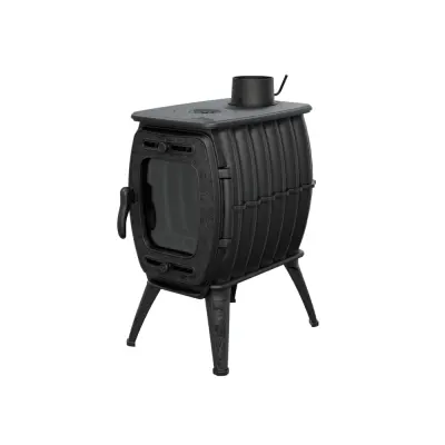 Фото Интерьерная печь-камин "Бахта II" (цв. черный) в магазине Woodson