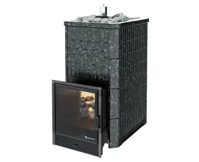 Фото Печь Изистим Южная 22 - Камень Пироксенит в магазине Woodson Фото Печь Изистим Южная 22 - Камень Пироксенит в магазине Woodson