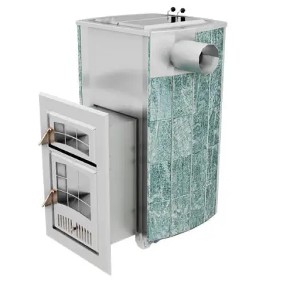 Фото Печь Чародейка М Русский пар (змеевик) в магазине Woodson