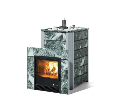 Фото Печь Изистим Ялта 25 К/2024  Змеевик в магазине Woodson
