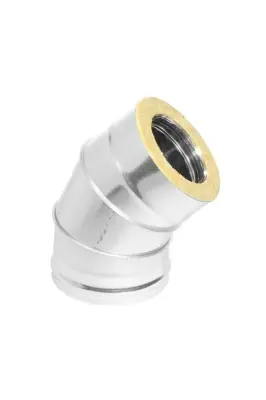 Фото Отвод Термо 45* ОТ-Р 430-0.5/Оц. D150/210 - ТФ (2S) 