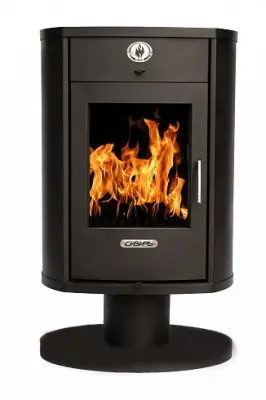 Фото Печь-камин стальная "Сибирь" 10 кВт в магазине Woodson