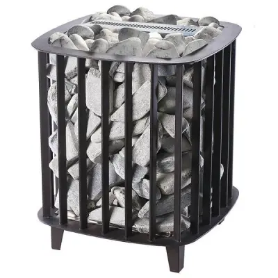 Фото Паротермальная печь Премьера Руса 18 кВт (с парогенератором) в магазине Woodson