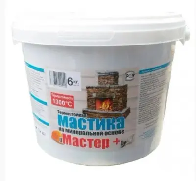 Мастика термостойкая Мастер ведро 6кг