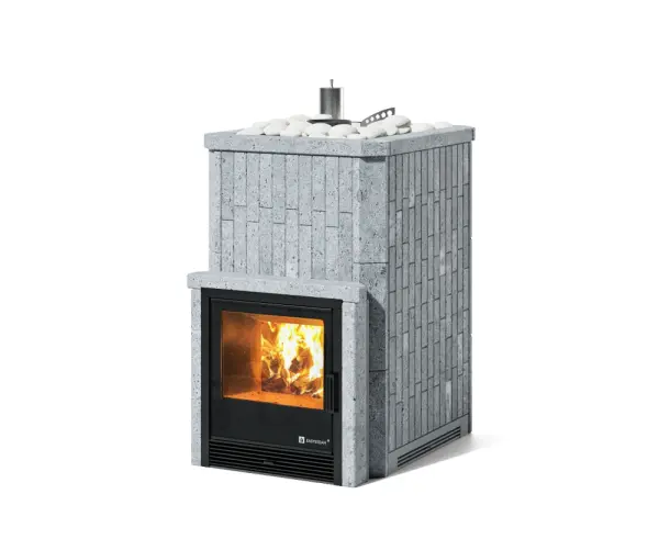 Фото Печь Изистим Южная 16 с топкой из парной  - Камень Талькохлорит в магазине Woodson
