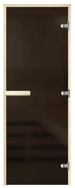 Дверь Элит Серая Матовая 1900*700 (3п,8мм) L, без порога  Дверь Элит Серая Матовая 1900*700 (3п,8мм) L, без порога