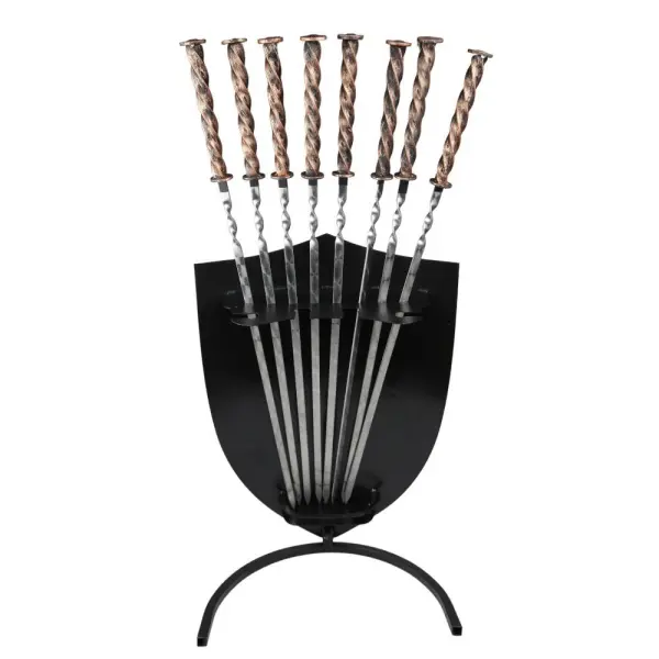 Шампурница "Щит NEW - Медведь с лапами"