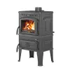 Фото Печь-камин Везувий LV-12 "Антрацит" в магазине Woodson