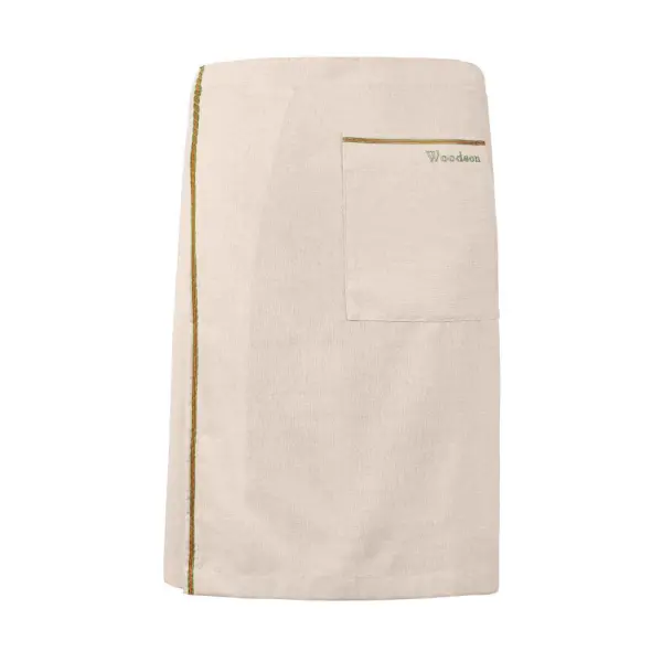 Килт мужской Woodson, натуральный лён с цветной полосой (54-58)