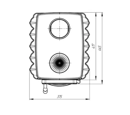 Фото Печь отопительная "Бахтинка" (цв. черный) в магазине Woodson Фото Печь отопительная "Бахтинка" (цв. черный) в магазине Woodson