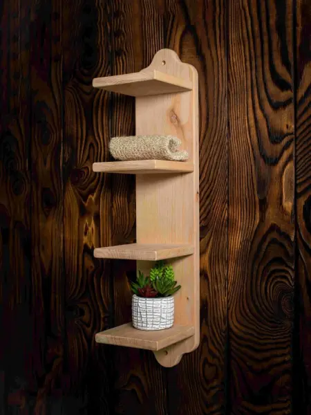 Полка для полотенец Woodson M4, ольха Полка для полотенец Woodson M4, ольха