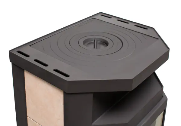 Фото Печь ОКА с чугунной плитой в магазине Woodson Фото Печь ОКА с чугунной плитой в магазине Woodson