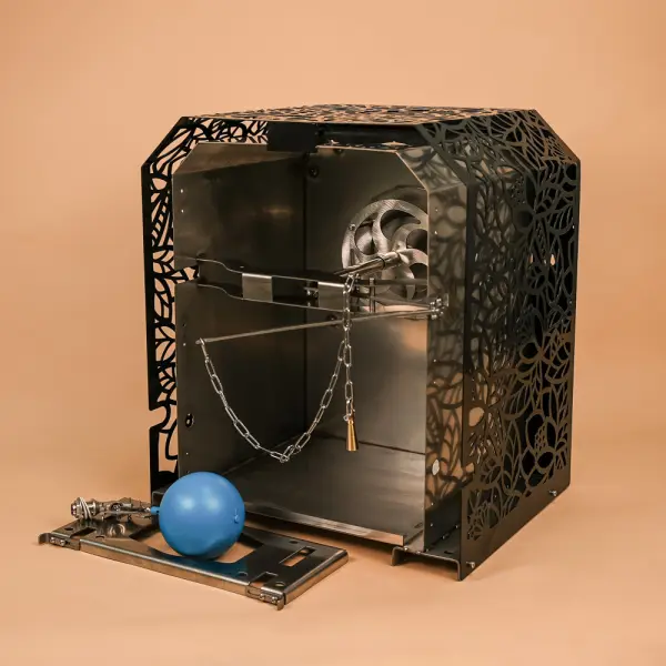 Обливное устройство КАСКАД 60/2026 с кожухом, черный