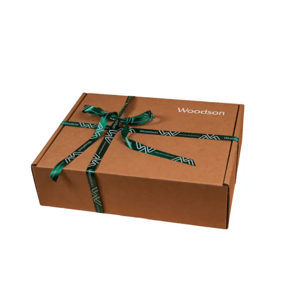 Подарочная упаковка Woodson  с лентой