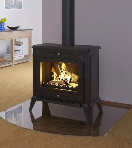 Фото Печь-камин EVEREST F12 в магазине Woodson Фото Печь-камин EVEREST F12 в магазине Woodson