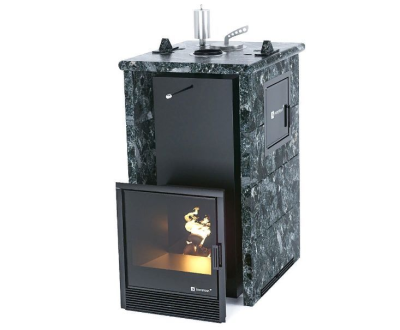 Фото Печь «Сочи» М2 в трехстороннем кожухе Пироксенит в магазине Woodson Фото Печь «Сочи» М2 в трехстороннем кожухе Пироксенит в магазине Woodson