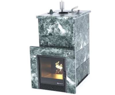 Фото Печь «Геленджик» в полноценном кожухе Змеевик в магазине Woodson Фото Печь «Геленджик» в полноценном кожухе Змеевик в магазине Woodson