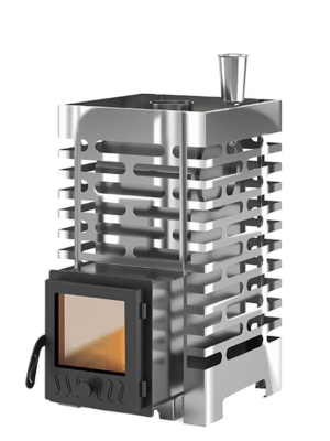 Фото Печь для бани ASTON 16 INOX стекло в магазине Woodson Фото Печь для бани ASTON 16 INOX стекло в магазине Woodson