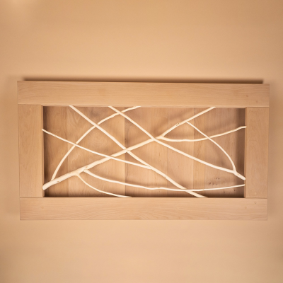 Панно с ветками для трав Woodson 100*50, с обрамлением