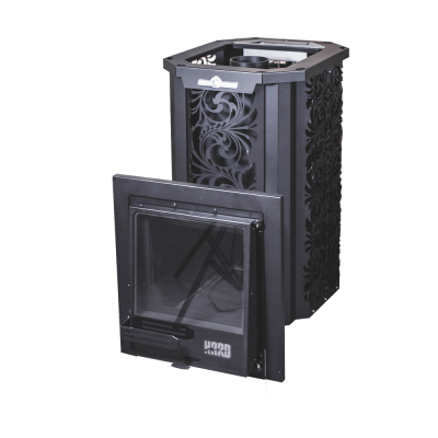 Фото Печь банная PROHARD 30M "Хохлома" Панорама в магазине Woodson