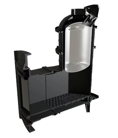 Фото Печь банная "Атмосфера XL" в ламелях "Верде Гватемала" наборный рисунок в магазине Woodson Фото Печь банная "Атмосфера XL" в ламелях "Верде Гватемала" наборный рисунок в магазине Woodson