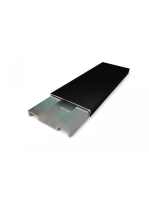 Комплект наличников Хамам Черный мат. 25мм 2000*800