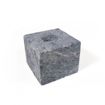 Испаритель из талькохлорита, кубик,1 отверстие