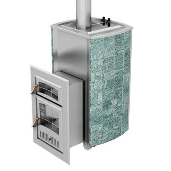 Фото Печь Чародейка М Русский пар (змеевик) в магазине Woodson