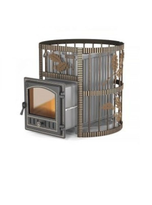 Фото Печь для бани Эверест Ковка 24 (280) в магазине Woodson Фото Печь для бани Эверест Ковка 24 (280) в магазине Woodson