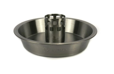 Курница 28 см из нержавеющей стали для запекания курицы