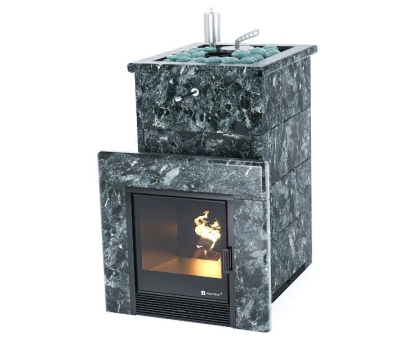 Фото Печь «Сочи» в полноценном кожухе с открытым верхом Пироксенит в магазине Woodson Фото Печь «Сочи» в полноценном кожухе с открытым верхом Пироксенит в магазине Woodson