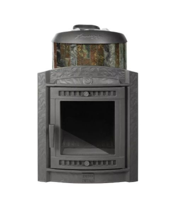 Фото Печь банная "Атмосфера L" в ламелях "Жадеит" наборный рисунок в магазине Woodson Фото Печь банная "Атмосфера L" в ламелях "Жадеит" наборный рисунок в магазине Woodson