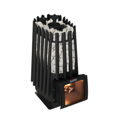 Фото Дровяная банная печь Grill'D Cometa Vega 350 Short Window Max в магазине Woodson Фото Дровяная банная печь Grill'D Cometa Vega 350 Short Window Max в магазине Woodson