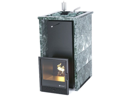 Фото Печь «Геленджик» в трехстороннем кожухе с открытым верхом Змеевик в магазине Woodson Фото Печь «Геленджик» в трехстороннем кожухе с открытым верхом Змеевик в магазине Woodson