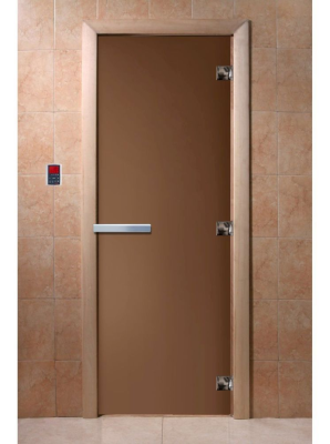 Дверь DoorWood "Бронза матовая" 2000*800 (Ольха 3п, 8мм) Дверь DoorWood "Бронза матовая" 2000*800 (Ольха 3п, 8мм)