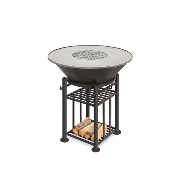 Fantastic Grill Везувий Ø 700 (чаша+подставка+плита+решетка+крышка) Fantastic Grill Везувий Ø 700 (чаша+подставка+плита+решетка+крышка)