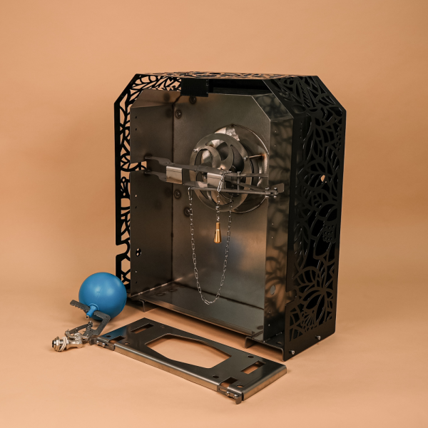 Обливное устройство КАСКАД 20/2026 с кожухом, черный