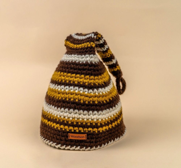 Шапка вязаная для бани Woodson Gnome