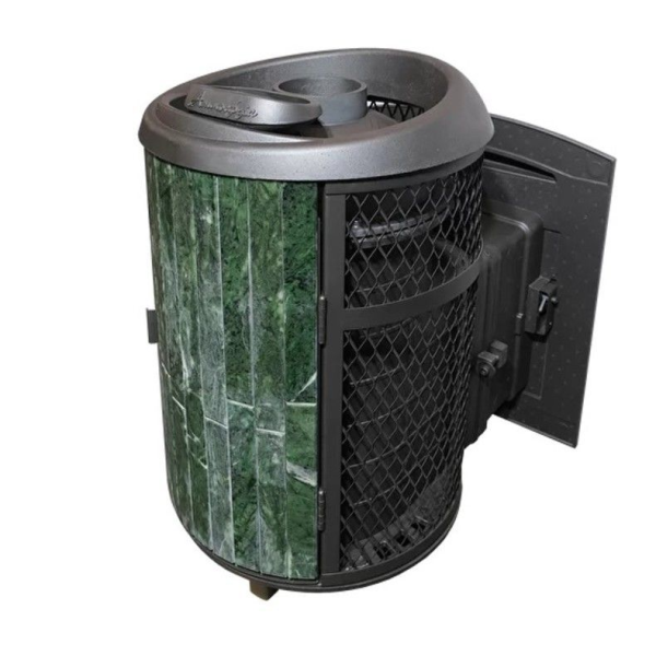 Фото Печь банная "Атмосфера L" комбинированная сетка-ламель "Змеевик" наборный в магазине Woodson