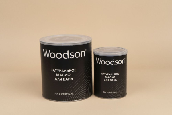Масло для защиты древесины Woodson (баня), 0,8л