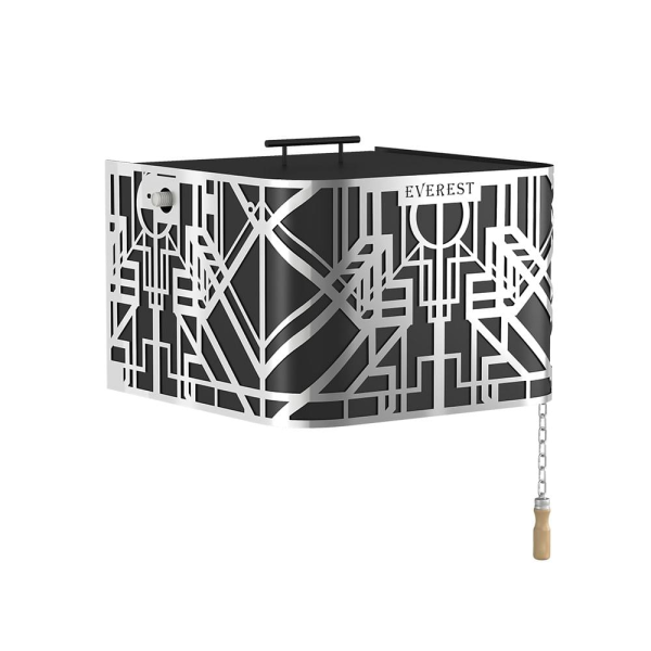 Обливное устройство EVEREST BLACK "GALAXY" INOX 15л Обливное устройство EVEREST BLACK "GALAXY" INOX 15л