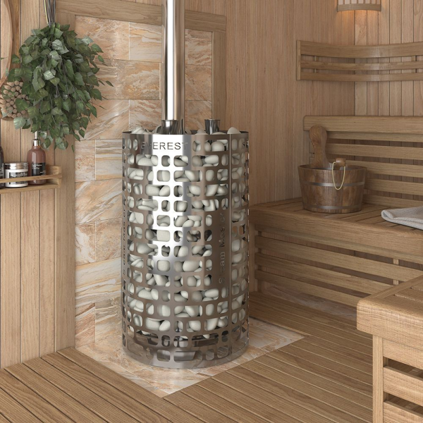 Фото Печь для бани Эверест "Steam Master" 60 INOX (ИНОКС) (320M) в магазине Woodson