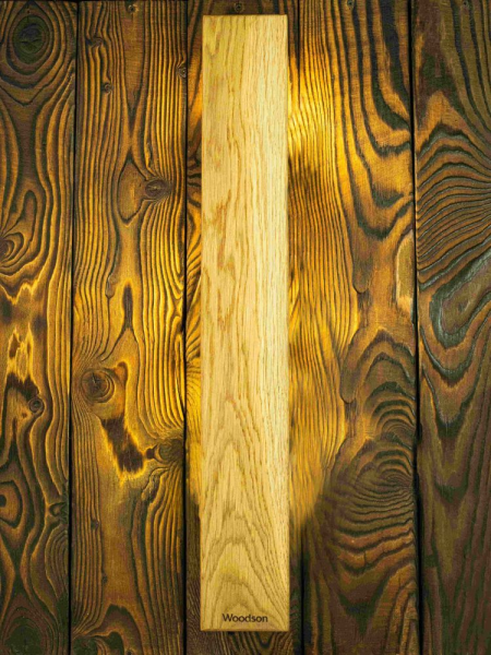 Светильник Woodson угловой со светодиодной лентой, дуб (24V)