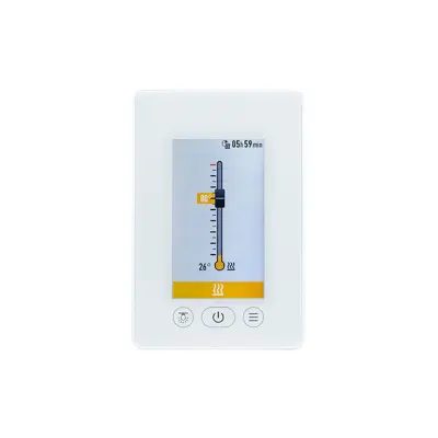 Фото Пульт управления FASEL touchline 5000 DESIGN TOUCH Белый (управление температурой) в магазине Woodson