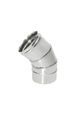 Фото Отвод 45* ОМ-Р 304-0.8 D130 (2S) 